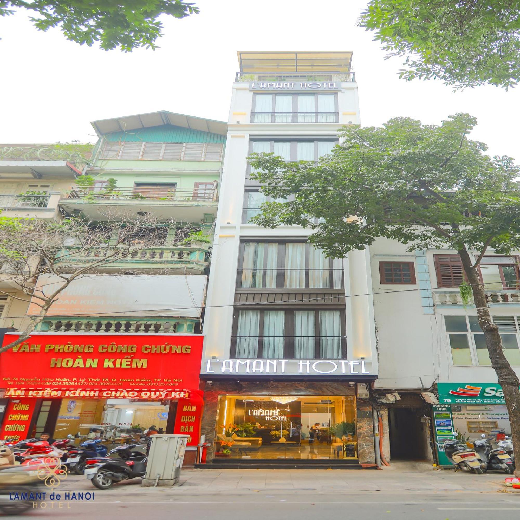L'Amant De Hanoi Hotel - Khach San Lamant De Ha Noi ภายนอก รูปภาพ